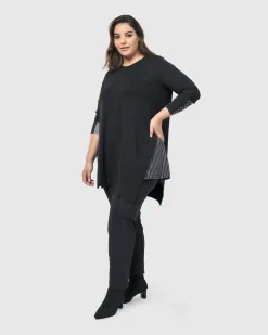 Women Alembika Tops & Tunics<Josie Swing Tunic Top, Mono