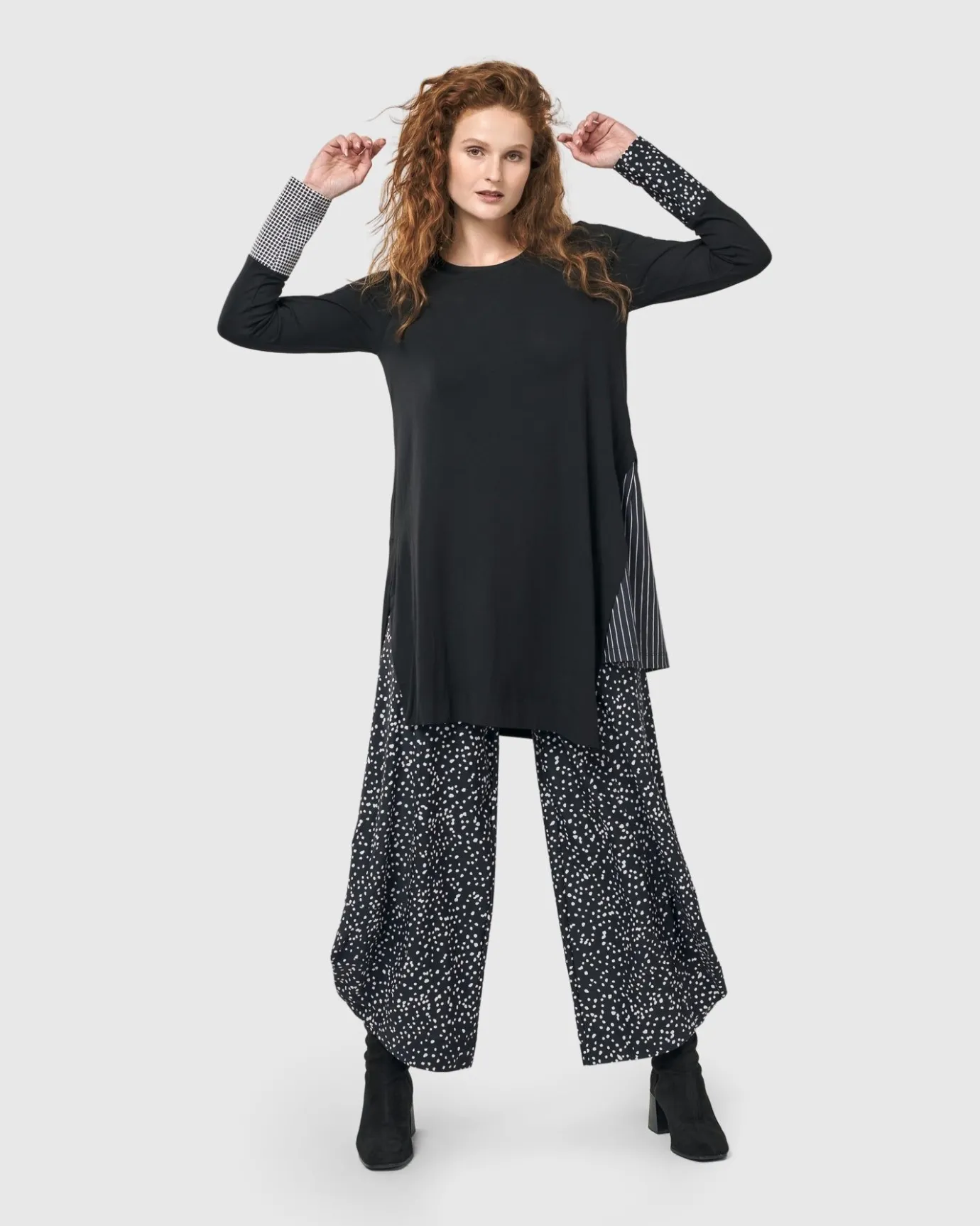 Women Alembika Tops & Tunics<Josie Swing Tunic Top, Mono