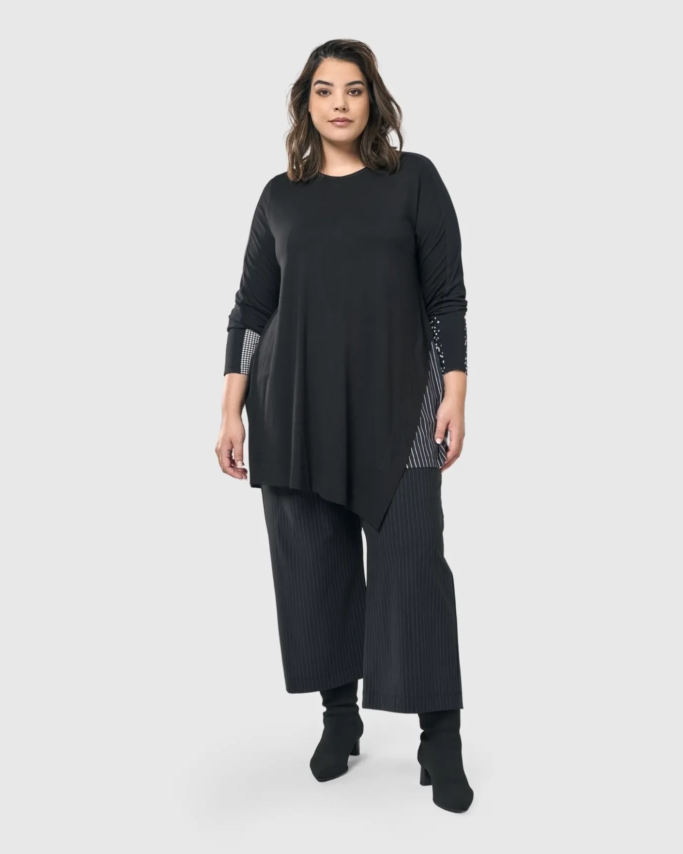 Women Alembika Tops & Tunics<Josie Swing Tunic Top, Mono