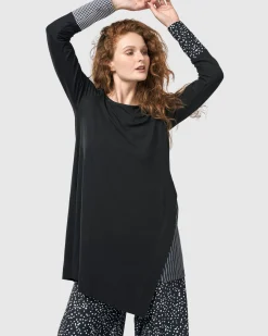 Women Alembika Tops & Tunics<Josie Swing Tunic Top, Mono