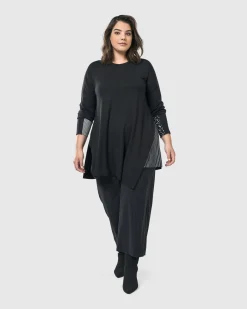 Women Alembika Tops & Tunics<Josie Swing Tunic Top, Mono