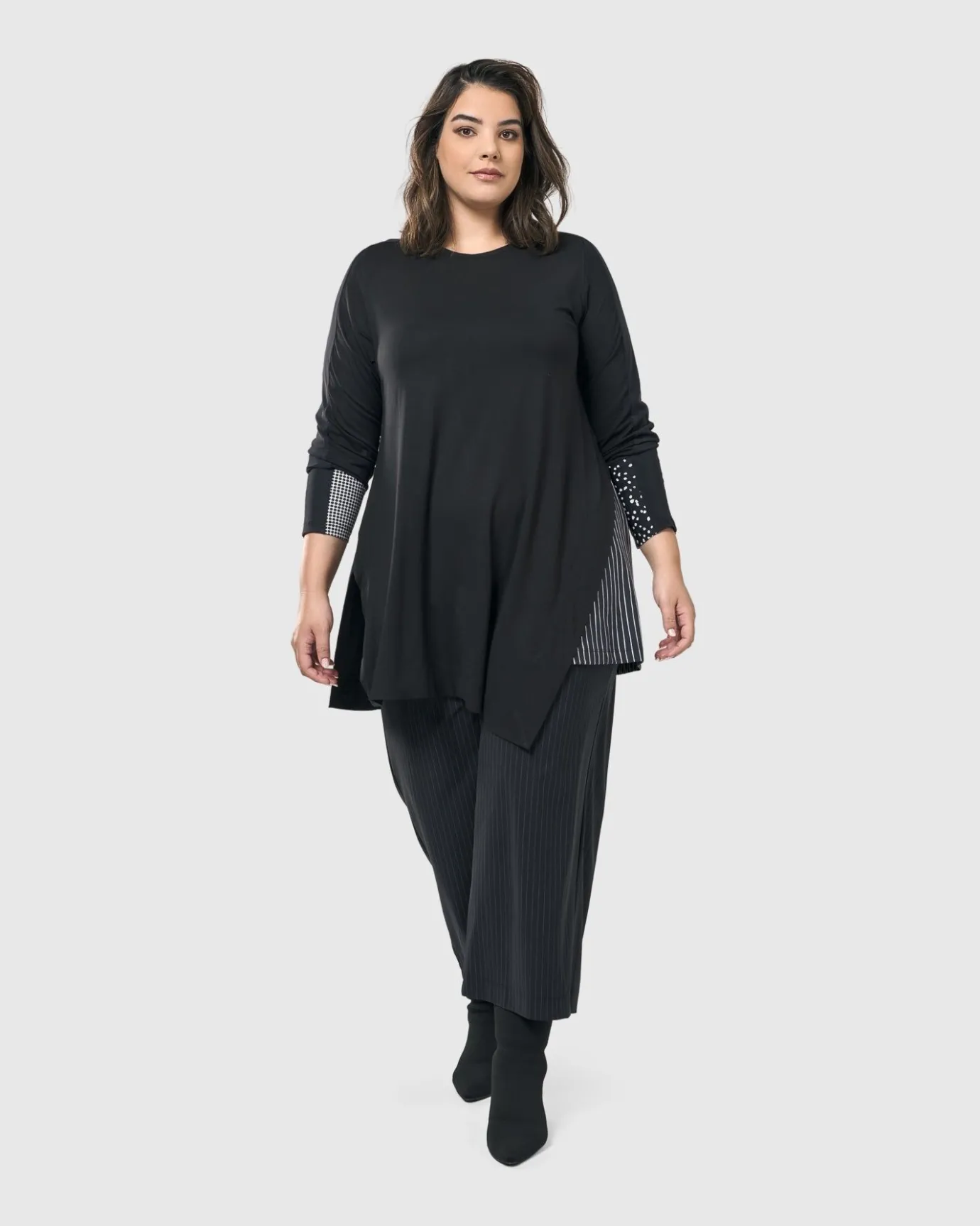 Women Alembika Tops & Tunics<Josie Swing Tunic Top, Mono