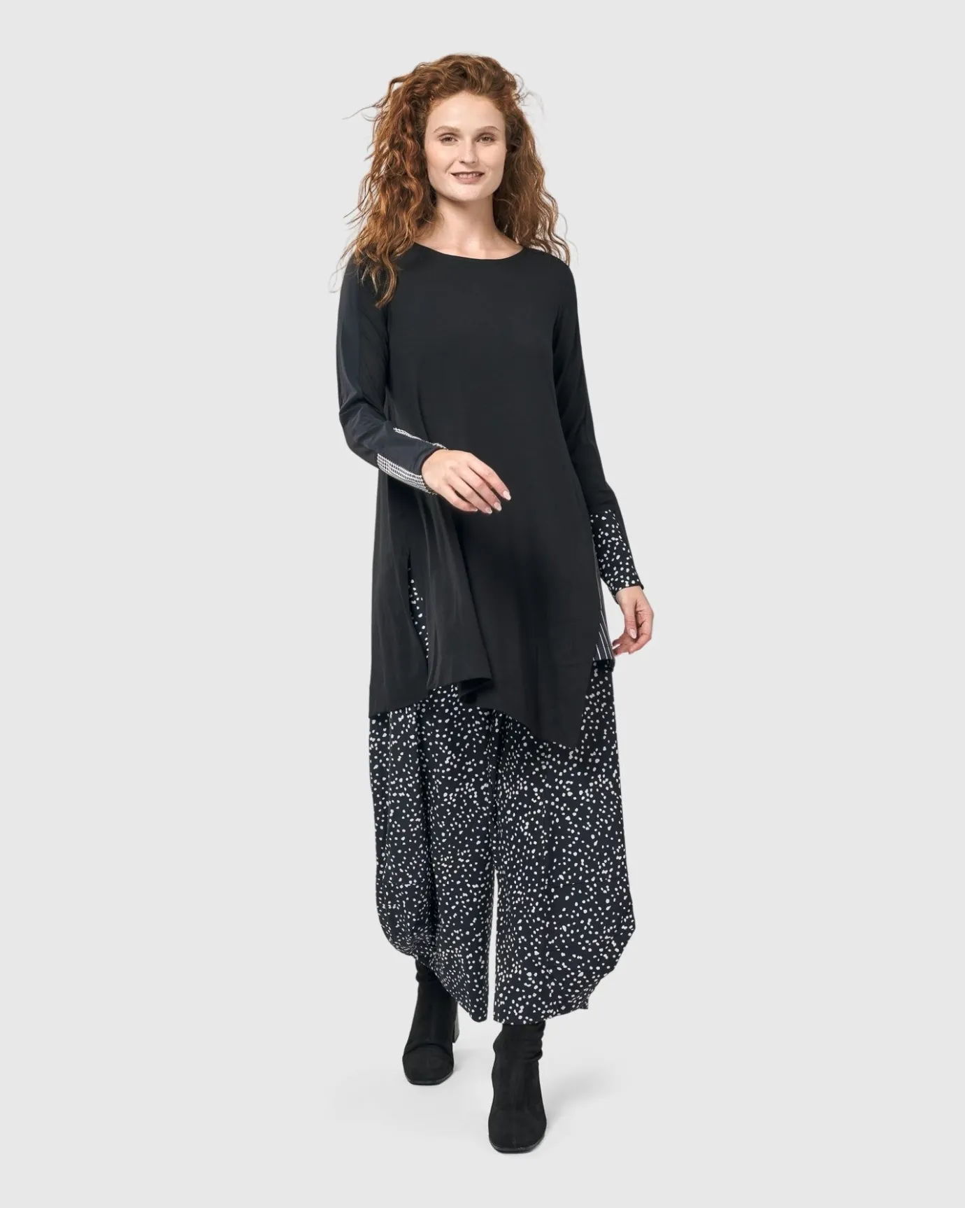 Women Alembika Pants & Skirts<Julee Punto Pants, Dots