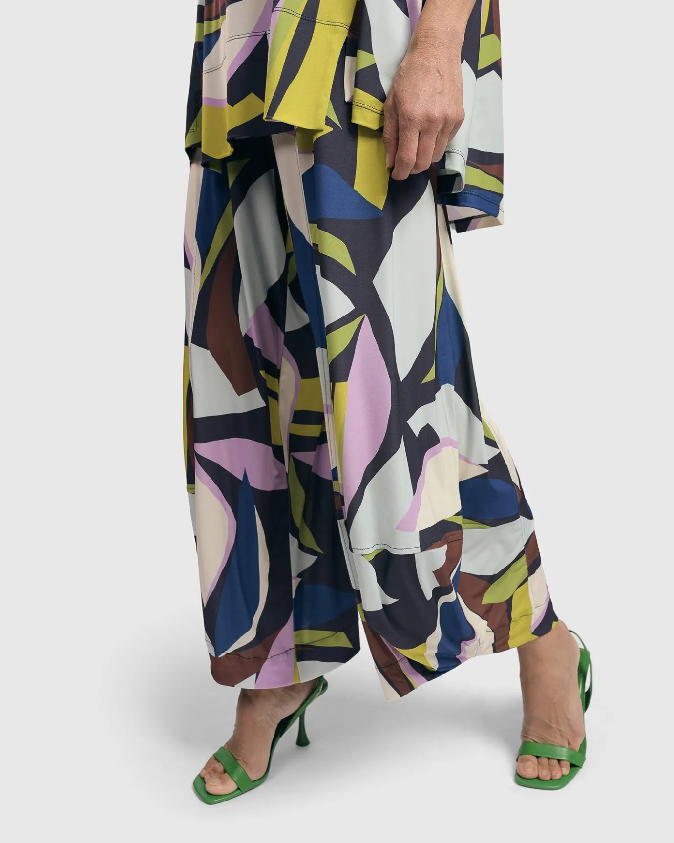 Women Alembika Plus<Kaleidoscope Punto Pants, Abstract