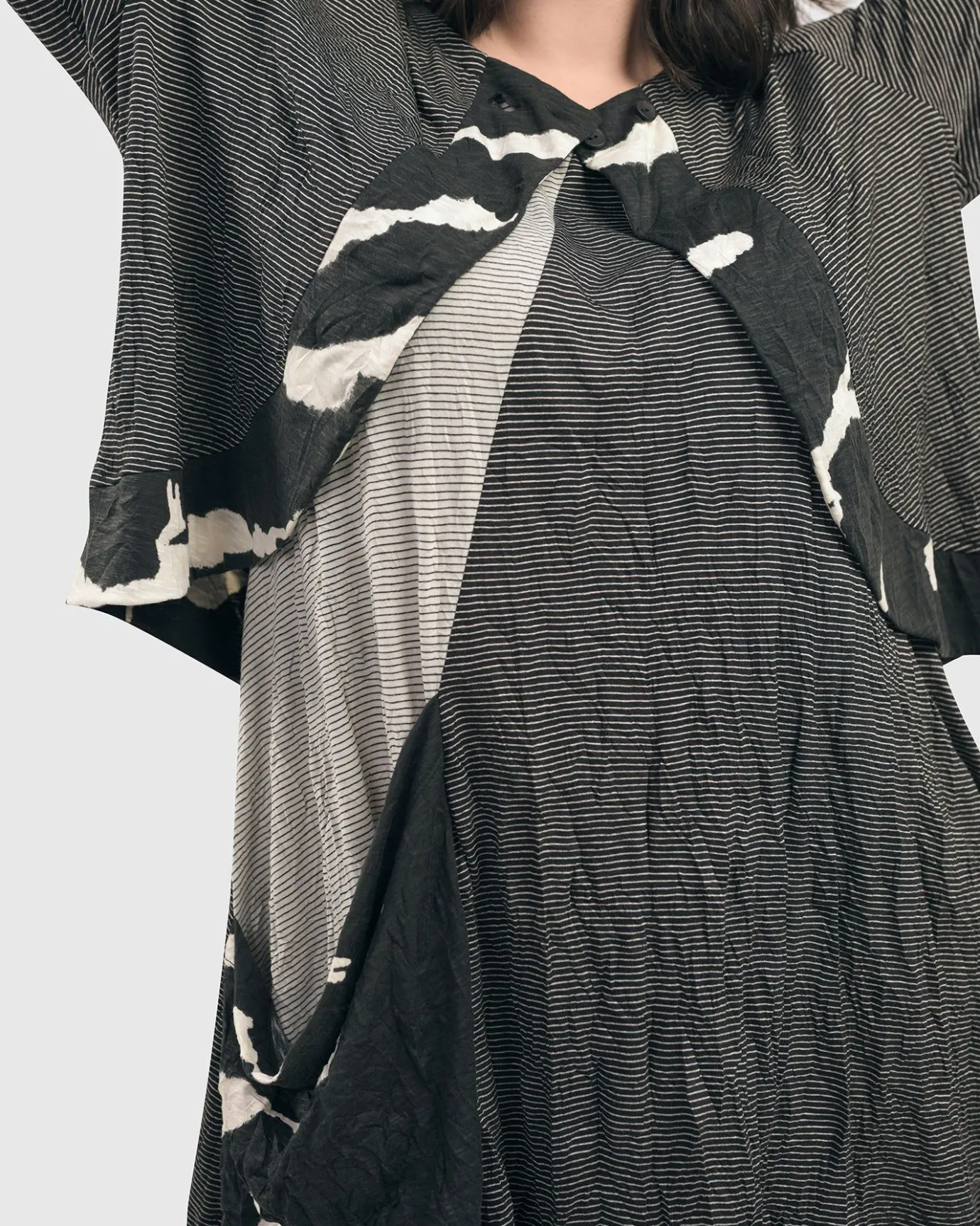 Women Alembika Tops & Tunics<Kia Crinkle Tunic Top, Stripe