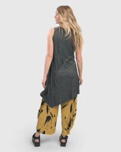 Women Alembika Plus<Kia Crinkle Tunic Top, Yellow