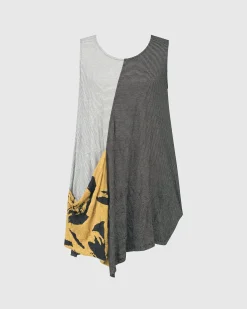 Women Alembika Tops & Tunics<Kia Crinkle Tunic Top, Yellow