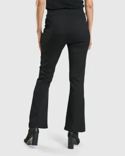 Women Alembika Plus<Kick Flare Curator Pants, Black