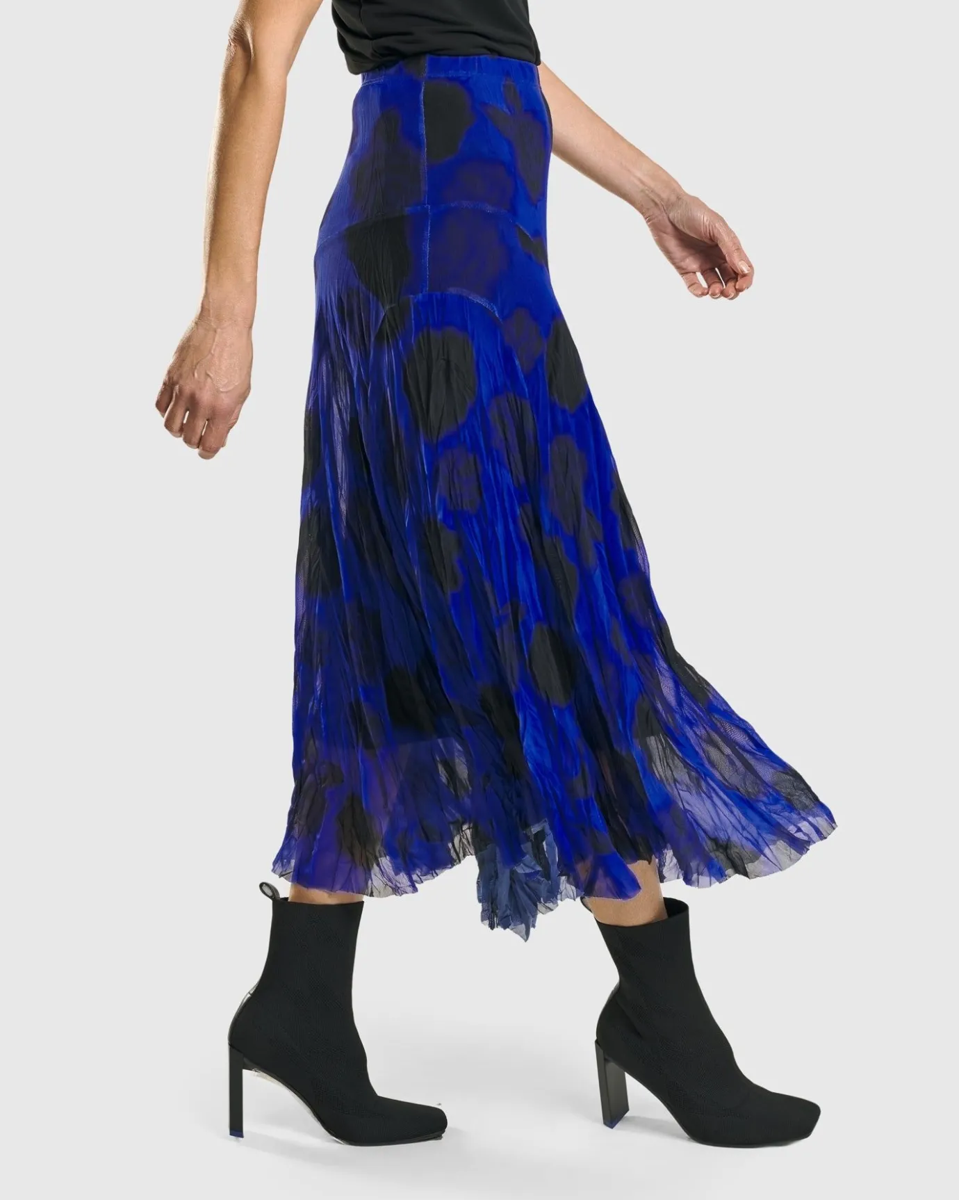 Women Alembika Pants & Skirts<Kusama Swing Skirt, Royal