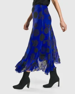 Women Alembika Pants & Skirts<Kusama Swing Skirt, Royal