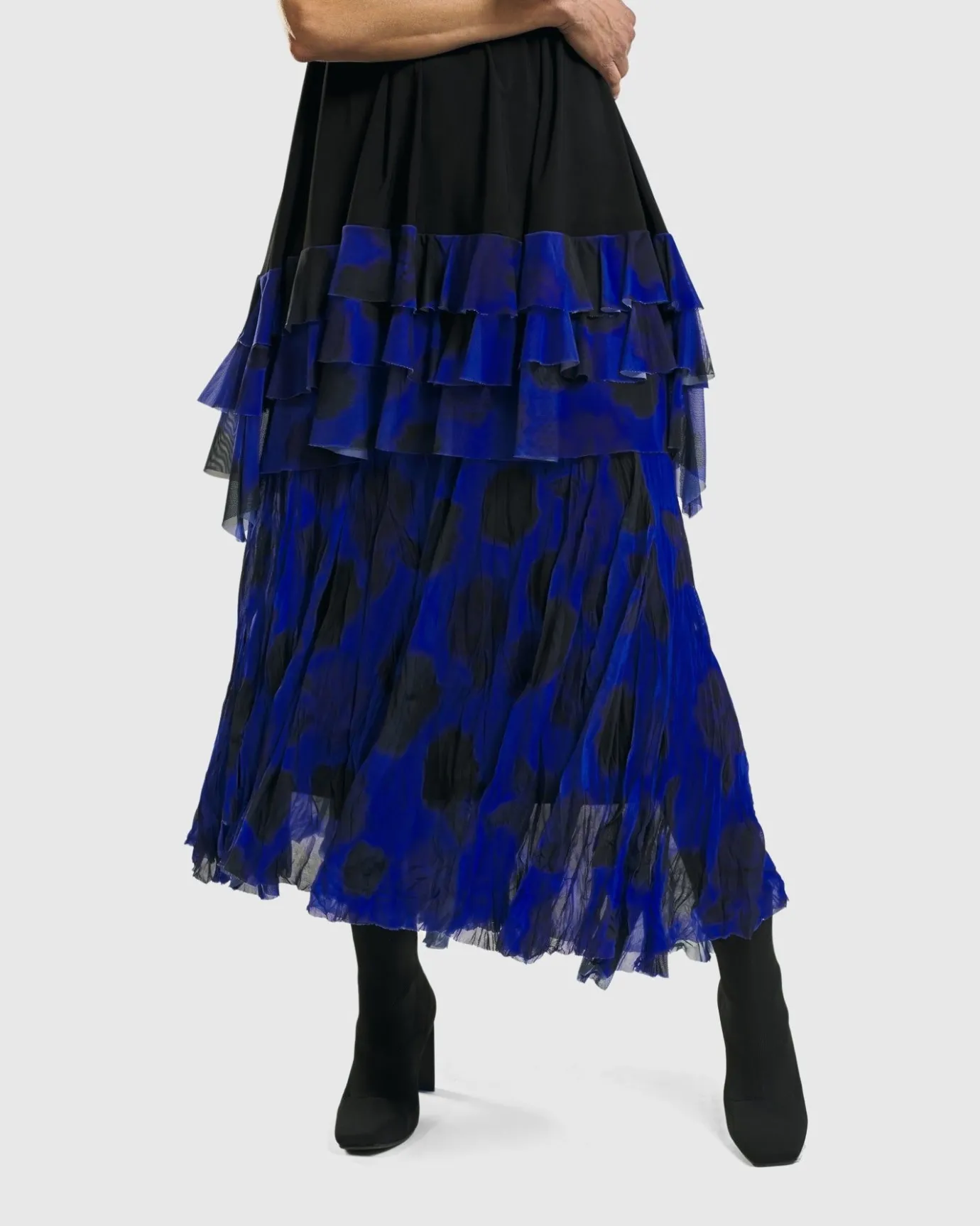 Women Alembika Pants & Skirts<Kusama Swing Skirt, Royal