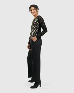 Women Alembika Jackets<Kuzco Cropped Cardigan Top, Gold