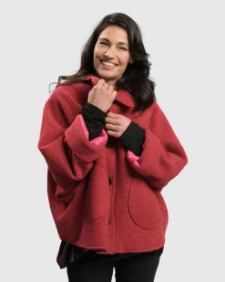 Women Alembika Jackets<Lady Bird Jacket, Rose