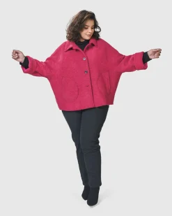 Women Alembika Jackets<Lady Bird Jacket, Rose
