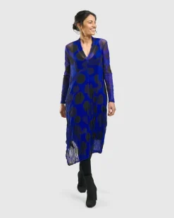 Women Alembika Dresses<Ladybug A-Line Dress, Royal