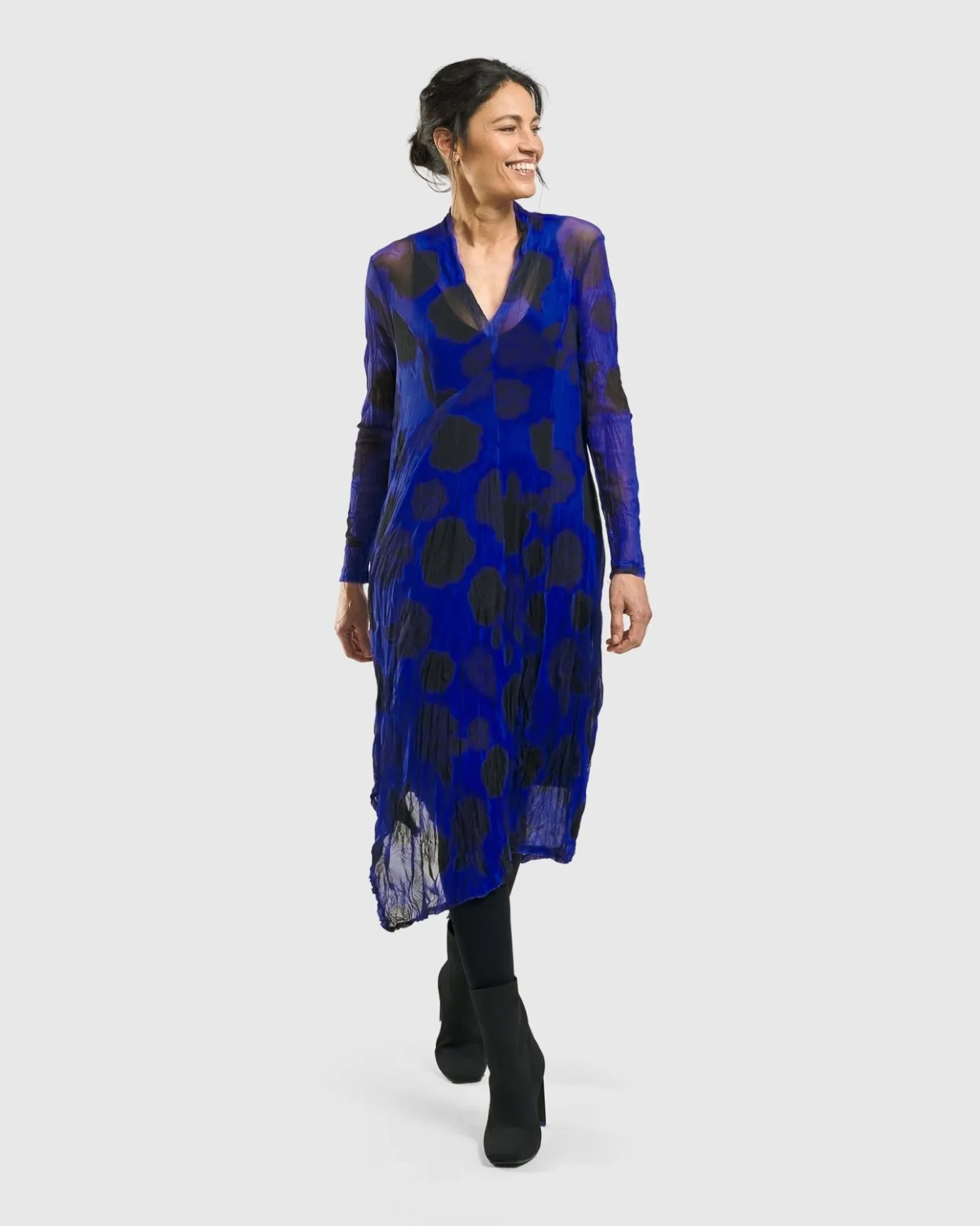 Women Alembika Dresses<Ladybug A-Line Dress, Royal