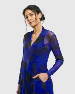Women Alembika Dresses<Ladybug A-Line Dress, Royal