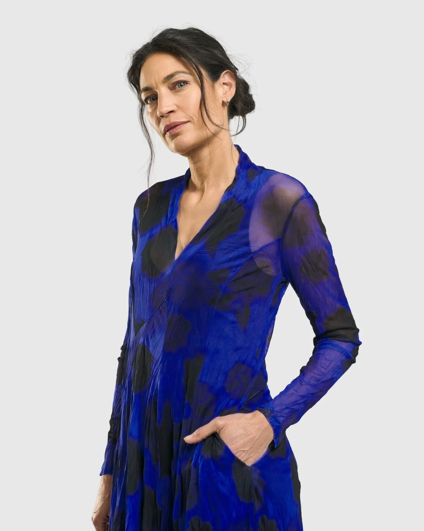 Women Alembika Dresses<Ladybug A-Line Dress, Royal