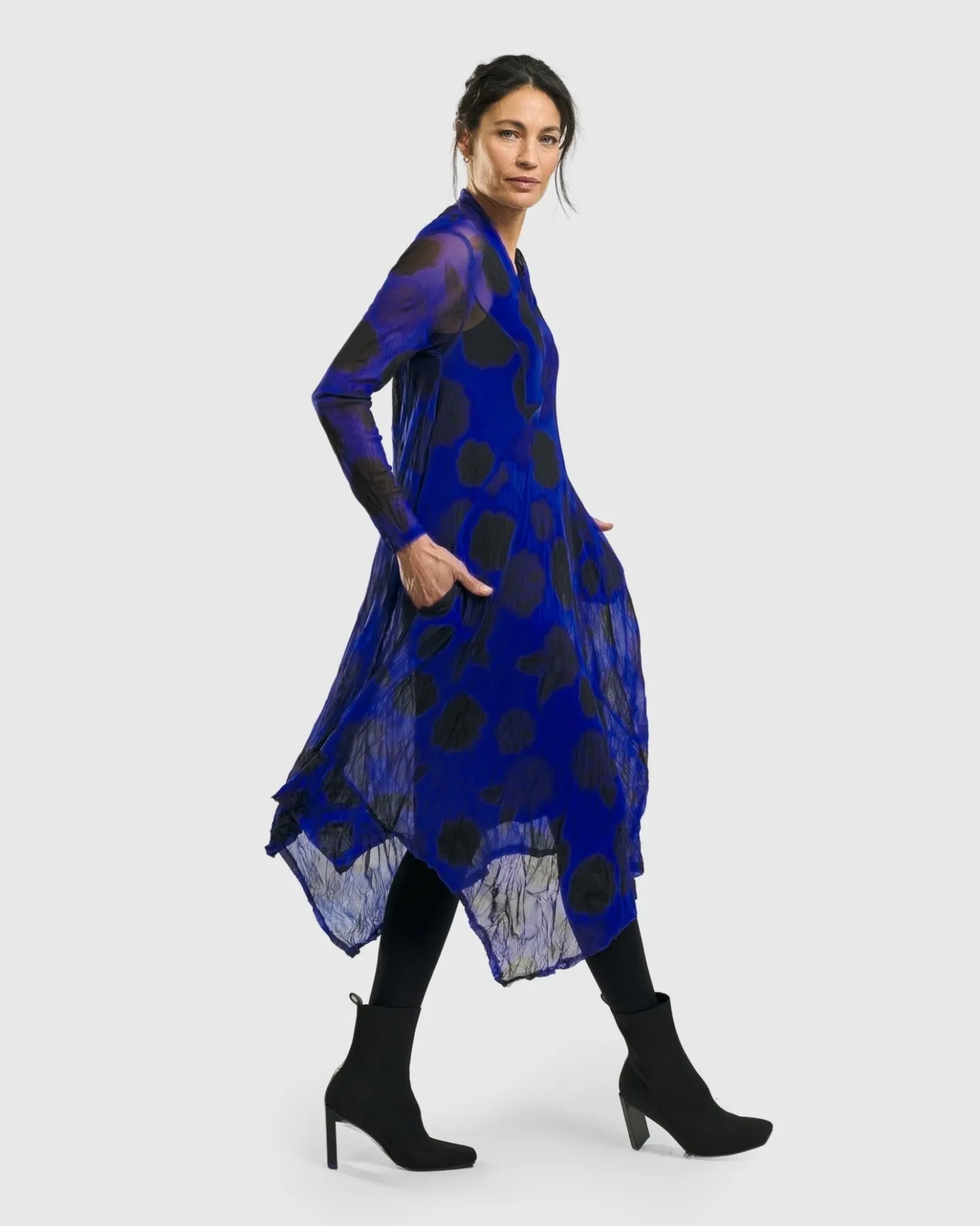 Women Alembika Dresses<Ladybug A-Line Dress, Royal