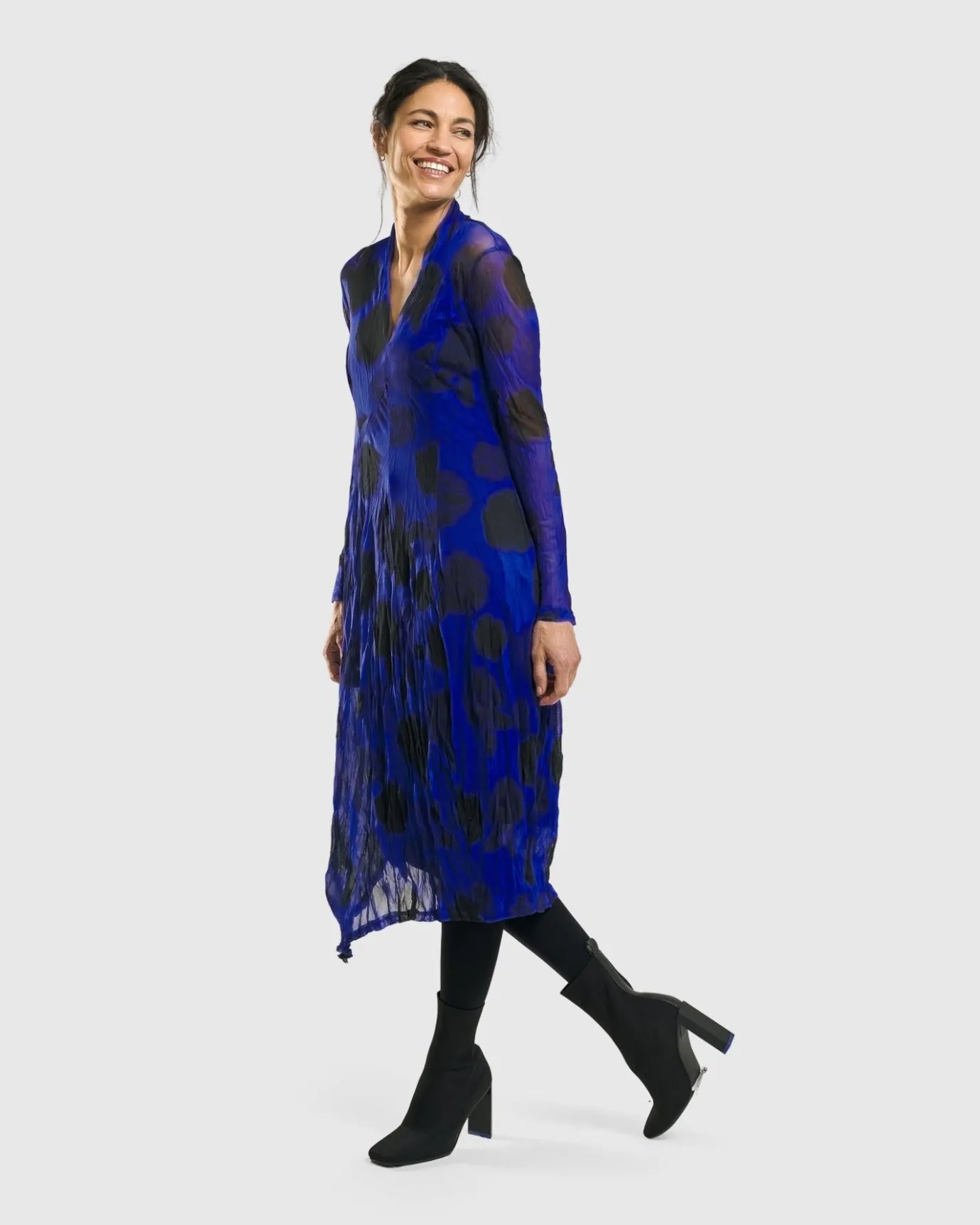 Women Alembika Dresses<Ladybug A-Line Dress, Royal