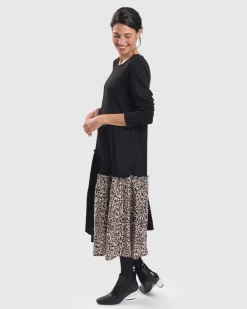 Women Alembika Dresses<Leo A-Line Midi Dress