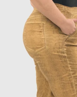 Women Alembika Plus<Leo Iconic Stretch Jeans, Honey 1X-3X