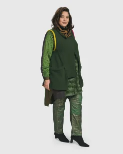 Women Alembika Plus<Life's A Thrill Vest, Hunter