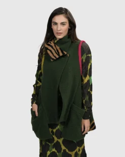 Women Alembika Jackets<Life's A Thrill Vest, Hunter