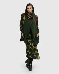 Women Alembika Jackets<Life's A Thrill Vest, Hunter