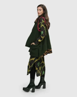 Women Alembika Jackets<Life's A Thrill Vest, Hunter