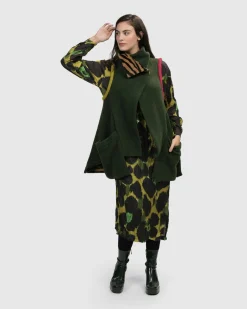 Women Alembika Jackets<Life's A Thrill Vest, Hunter