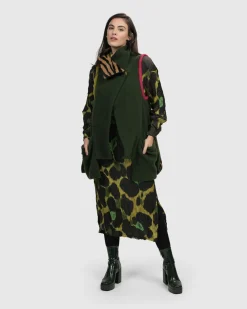Women Alembika Jackets<Life's A Thrill Vest, Hunter