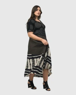 Women Alembika Dresses<Lost City T-Shirt Dress, Savanna