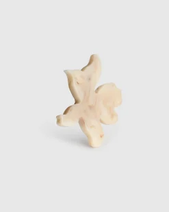 Women Alembika Jewelry<Lotus Clip Earrings, Oat