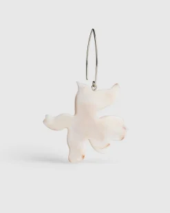 Women Alembika Jewelry<Lotus Dangle Earrings, Oat