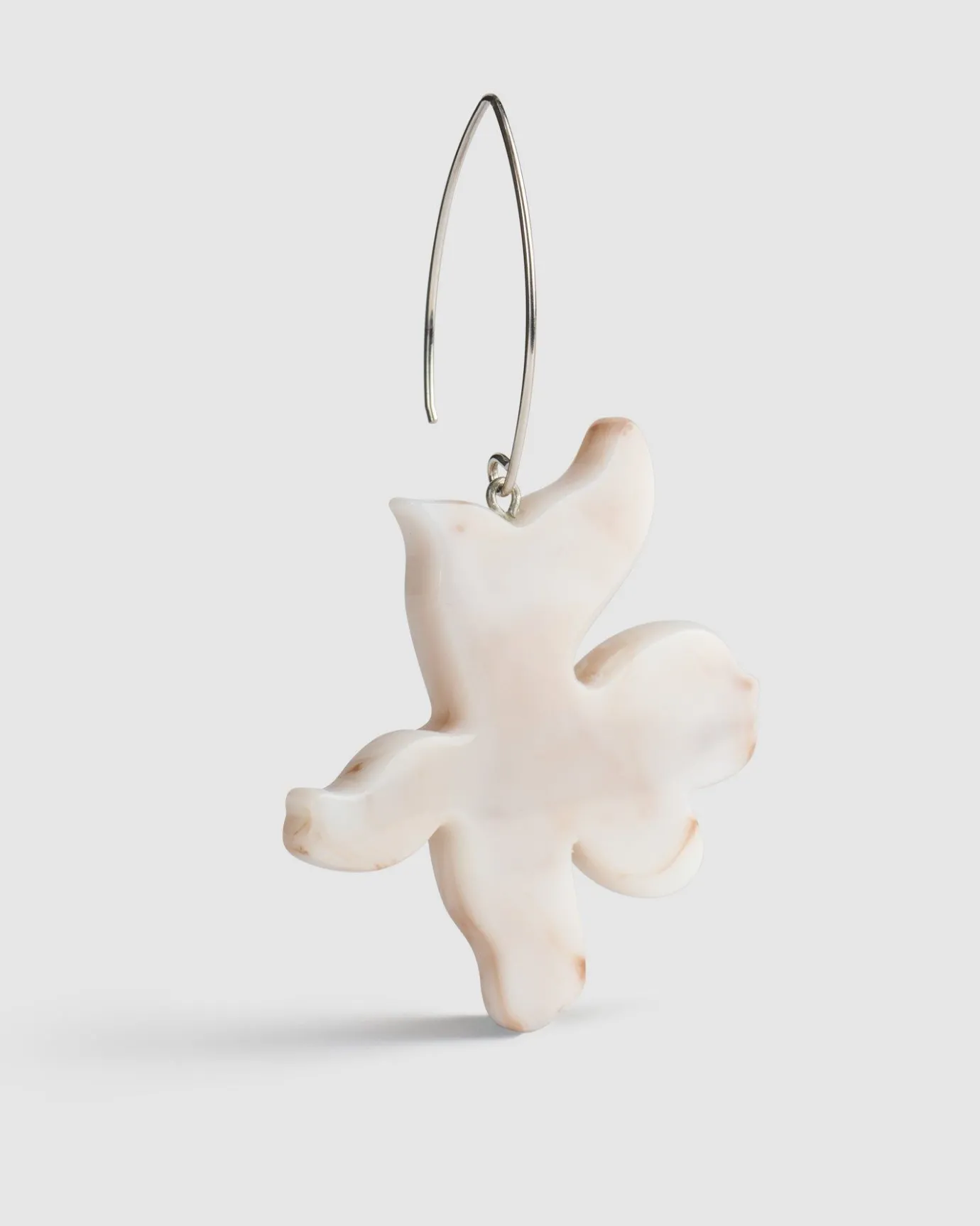 Women Alembika Jewelry<Lotus Dangle Earrings, Oat
