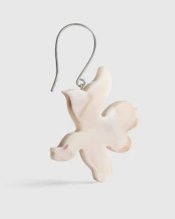 Women Alembika Accessories<Lotus Dangle Earrings, Oat