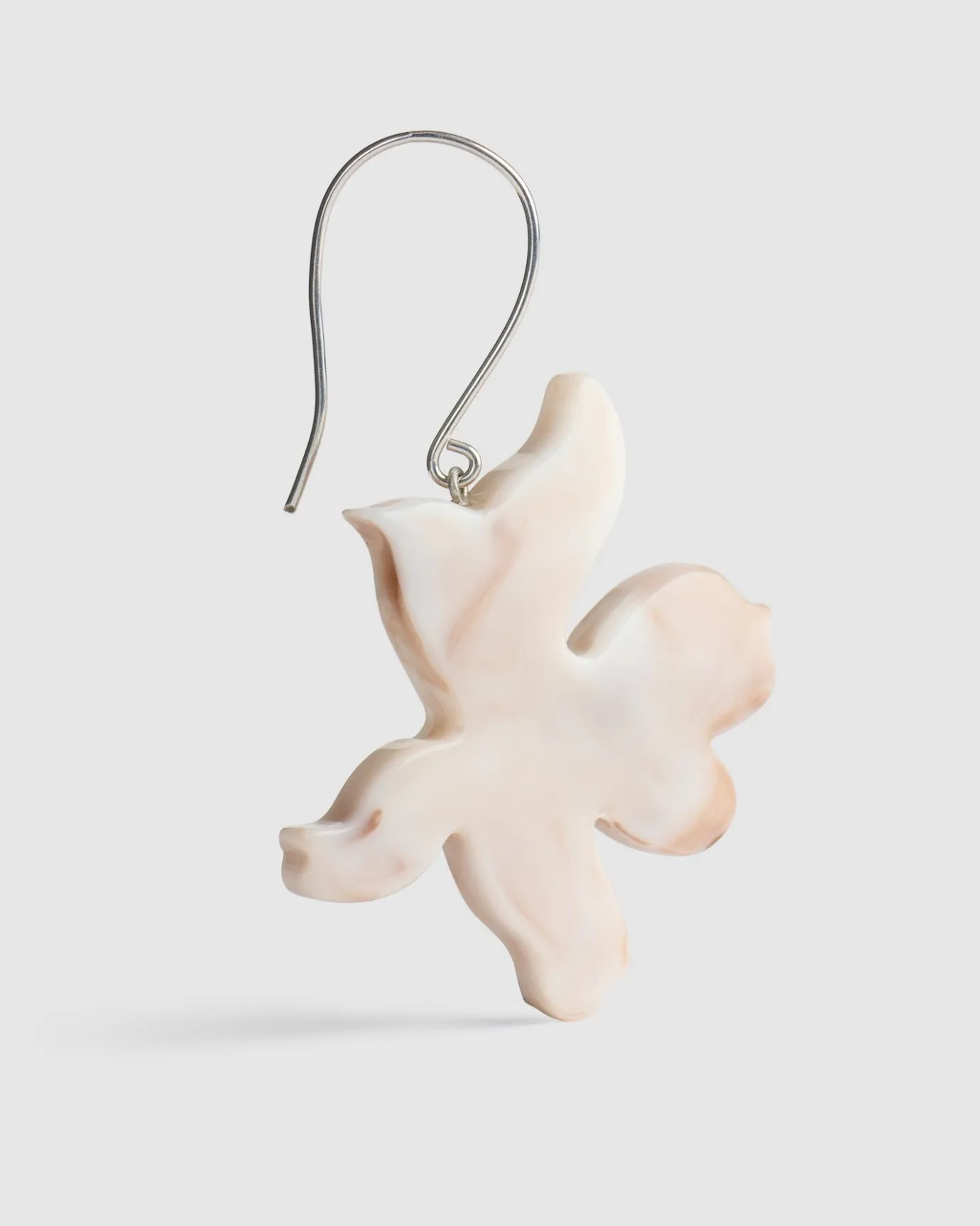 Women Alembika Accessories<Lotus Dangle Earrings, Oat