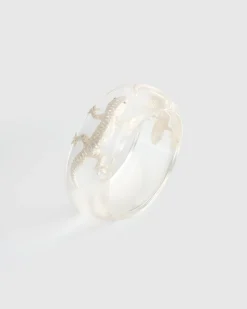Women Alembika Accessories<Lucky Bangle Bracelet, Frost