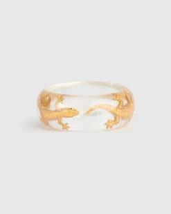 Women Alembika Jewelry<Lucky Bangle Bracelet, Gold