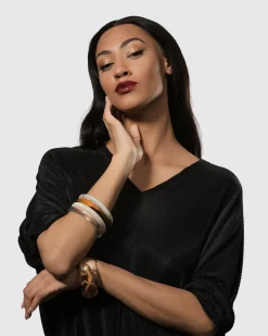Women Alembika Jewelry<Lucky Bangle Bracelet, Gold