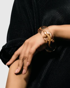 Women Alembika Accessories<Lucky Bangle Bracelet, Gold