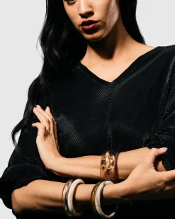 Women Alembika Accessories<Lucky Bangle Bracelet, Gold