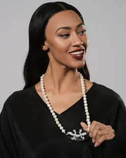 Women Alembika Accessories<Lucky Bead Necklace, Frost