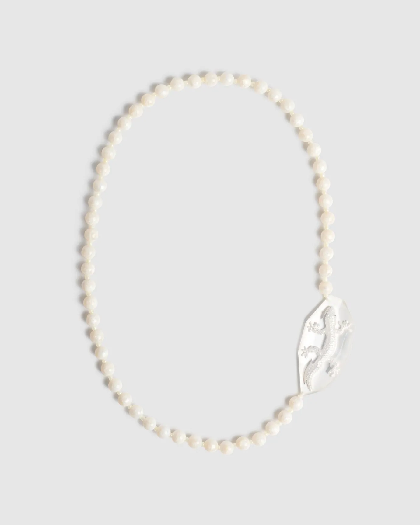 Women Alembika Jewelry<Lucky Bead Necklace, Frost