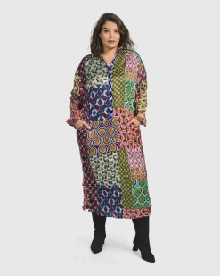 Women Alembika Dresses<Lucy Kaleidoscope Maxi Dress