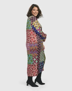 Women Alembika Dresses<Lucy Kaleidoscope Maxi Dress