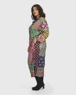 Women Alembika Dresses<Lucy Kaleidoscope Maxi Dress