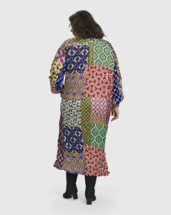 Women Alembika Plus<Lucy Kaleidoscope Maxi Dress