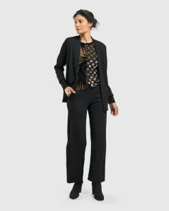 Women Alembika Plus<Magma Business Jacket, Black